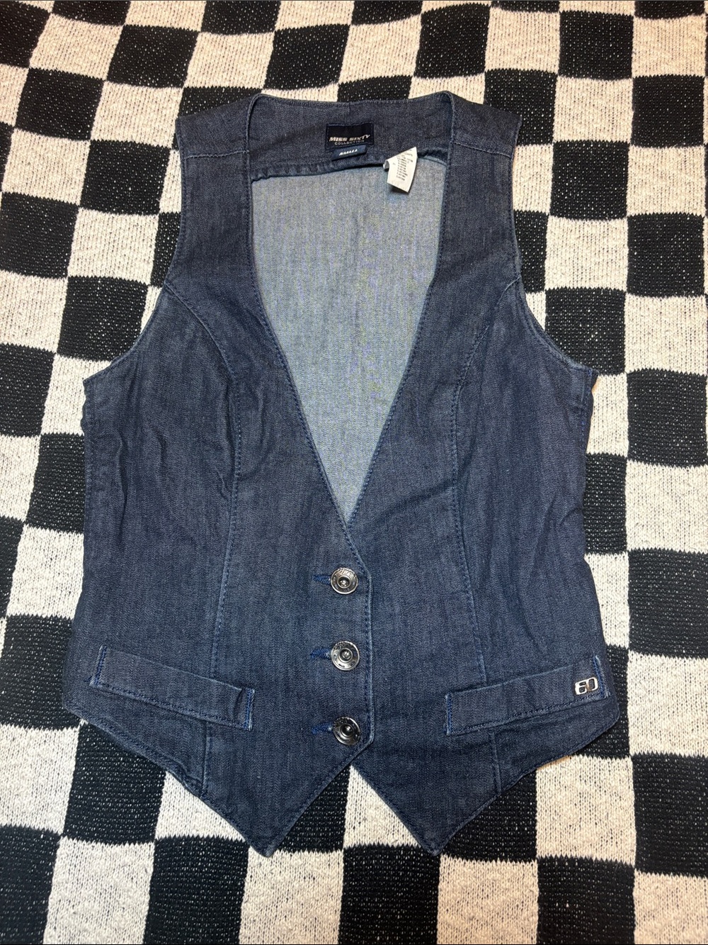 Vintage Miss Sixty Collection Denim Vest
